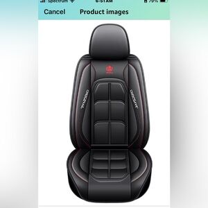 NWOT **READ* (1)Leather Car Seat Cover Fit for Nissan Qashqai J10 J11 2006-2018